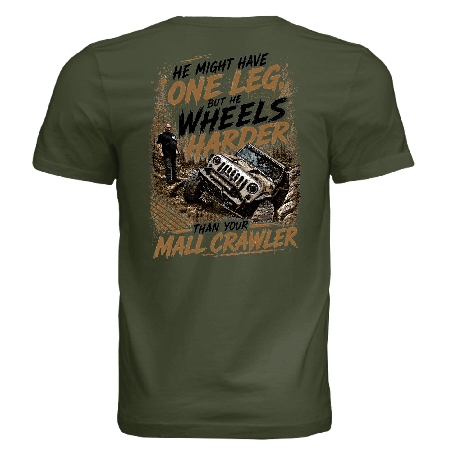 Military Green - 3001C - BACK