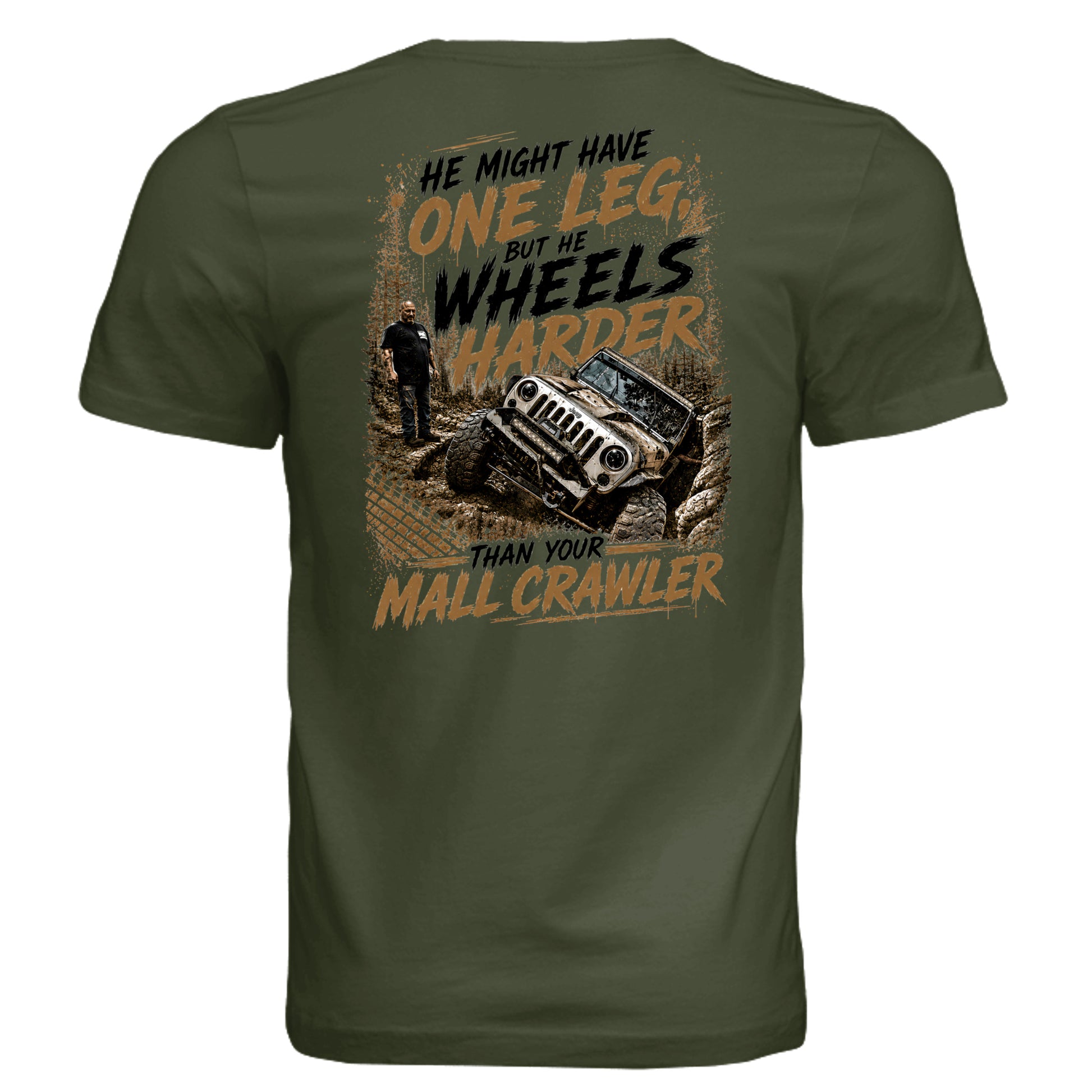 Military Green - 3001C - BACK