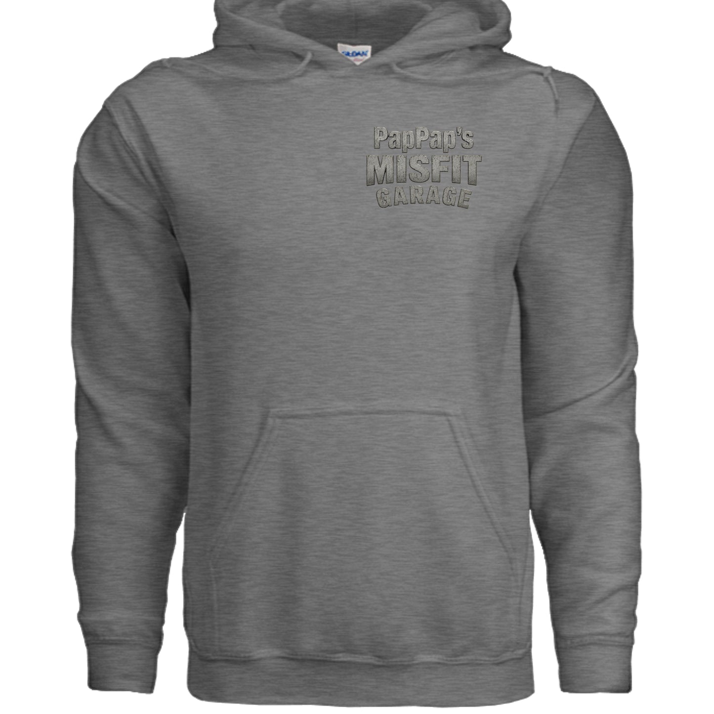 GRAPHITE HEATHER - G185 - FRONT