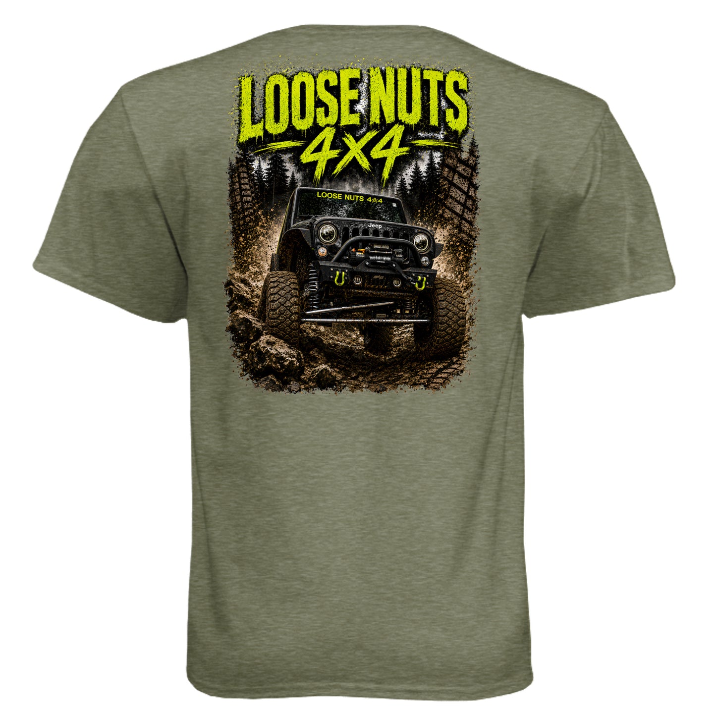 MILITARY GREEN - 6010 - BACK